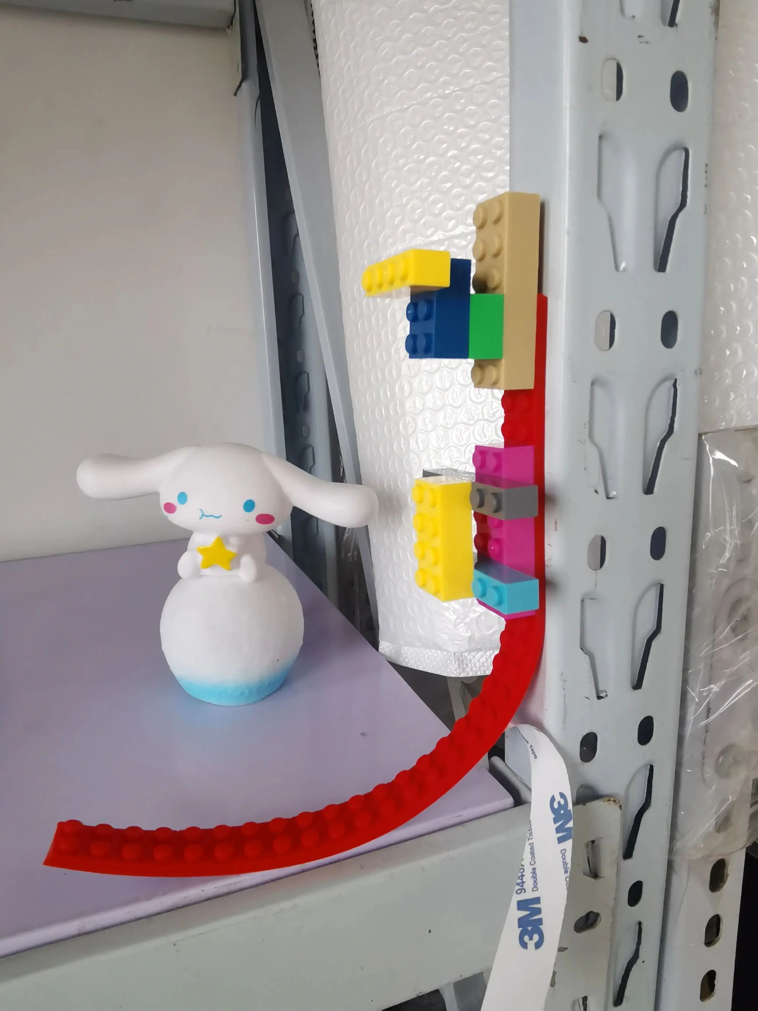 Promotion de bande de bloc de mur d'escalade Compatible pour LEGO 92cm 2*115 points en silicone peut couper la pâte de lavage jouets créatifs de bricolage pour enfants