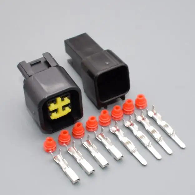 shhworldsea  4 Pin Female Male FWY-C-4F-B For Furukawa Auto Connector  Electrical Plug Connector 12444-5504-2