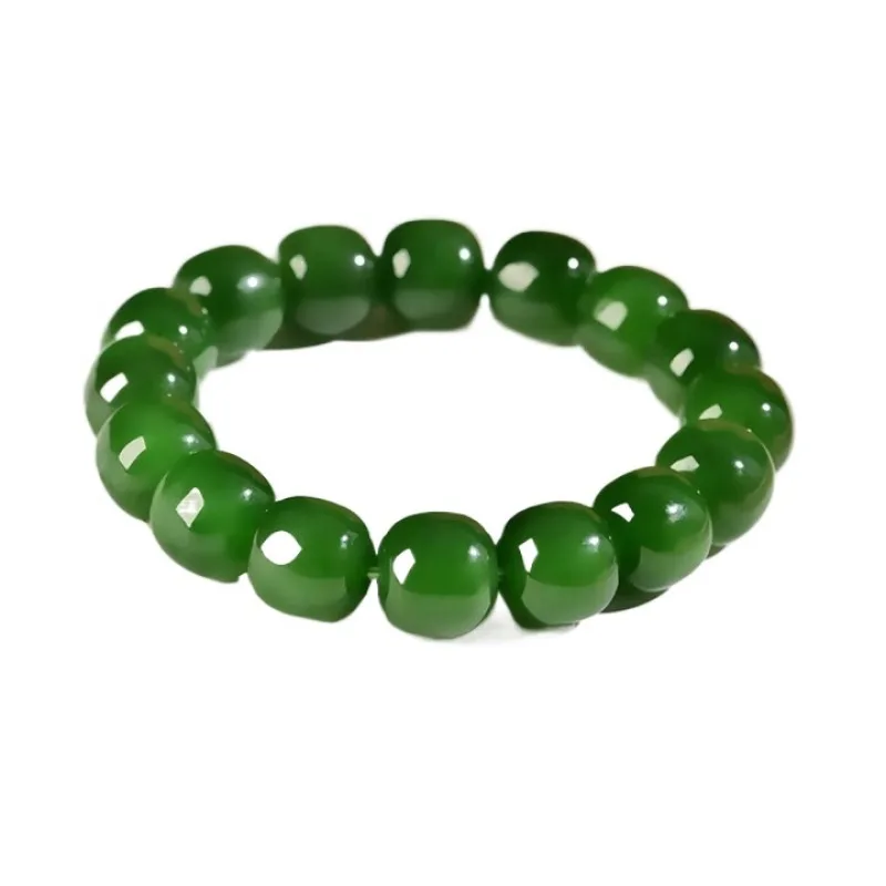 

Hetian jade bracelet.