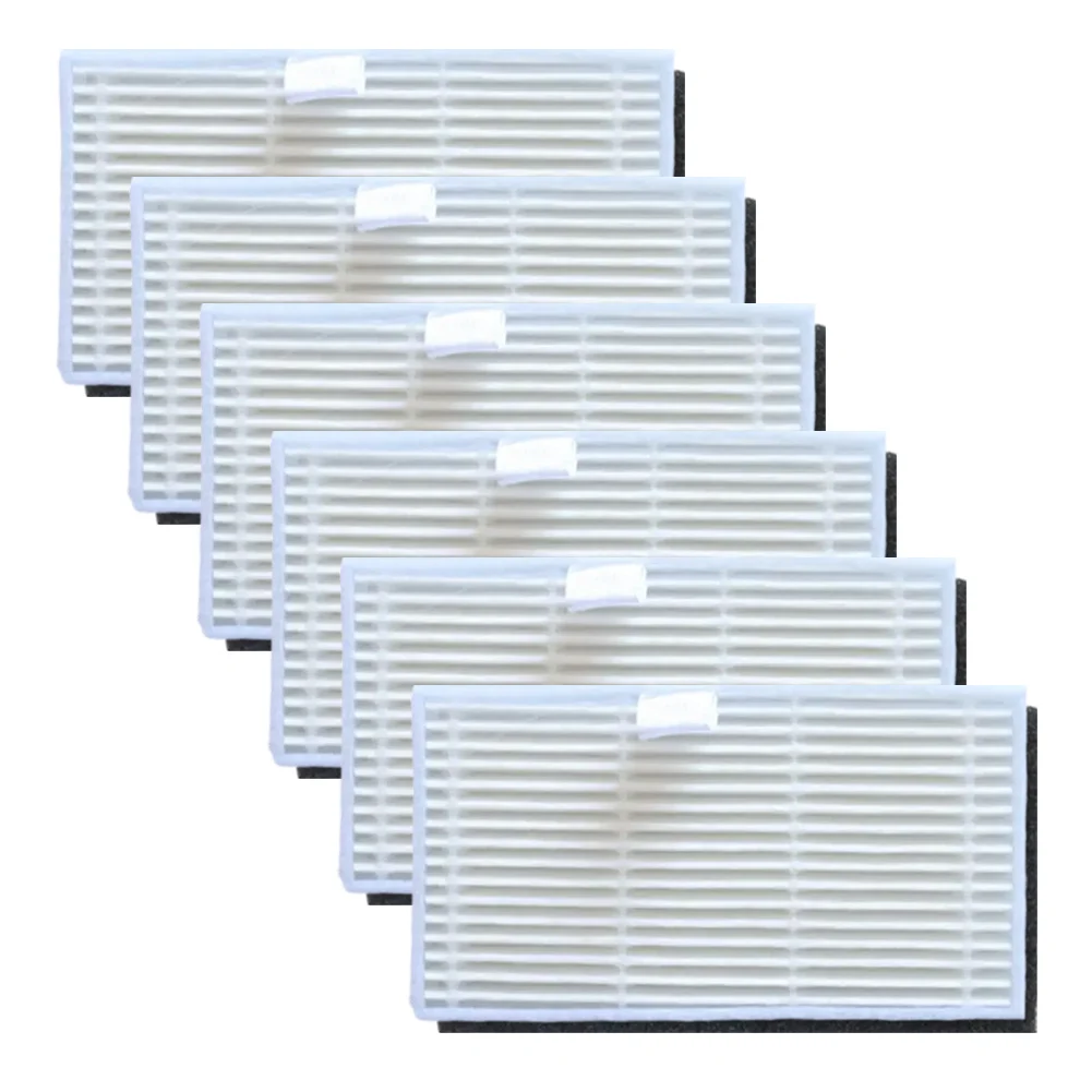 

6pcs Filter For MS1 MAX Robot Vacuum Cleaner Parts Household Floor Cleaning Tool Accessories Kitchen Livingroom Cleaning Supply