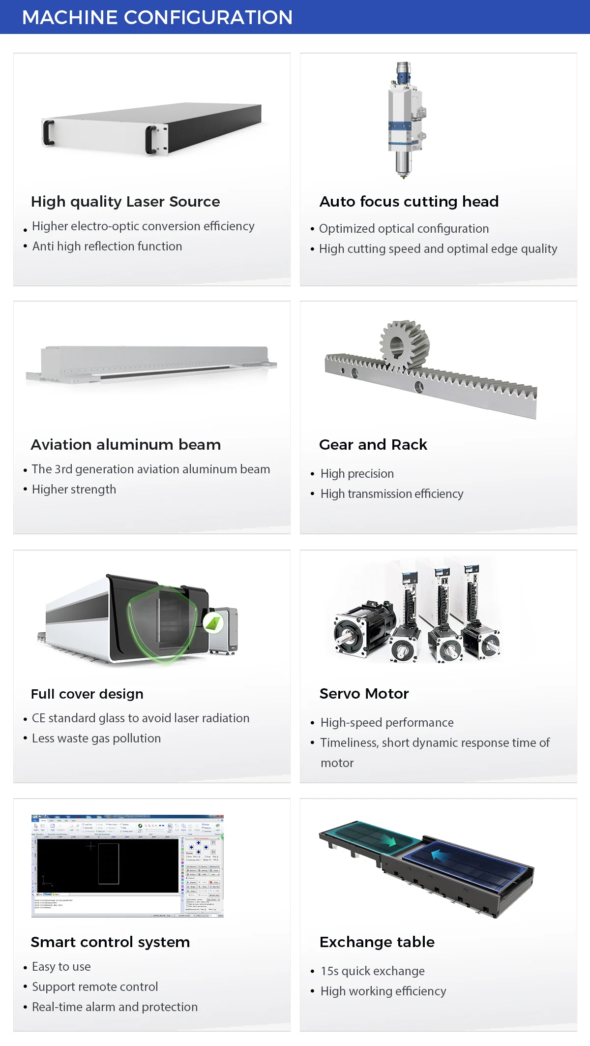 صفائح الألومنيوم 3015 آلة قطع الألياف باستخدام الحاسب الآلي للحديد المعدني والصلب #6