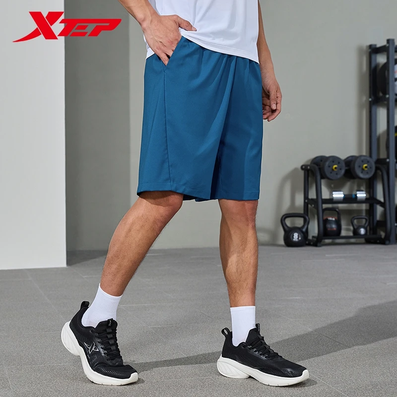 Xtep Woven Trousers For Men 2024 Summer Quick-Drying Men\'s Sweatpants Sporty Training Comfortable Outdoor Bottoms 876229970152