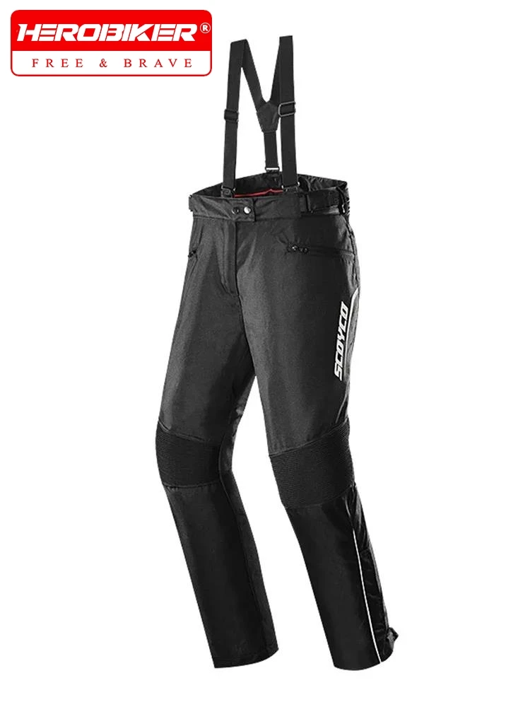 

M-3XL ear-resistant Motorcycle Pants Anti-fall Motorcycle Protection Equipment Reflective Motocross Pant Waterproof Biker Pants
