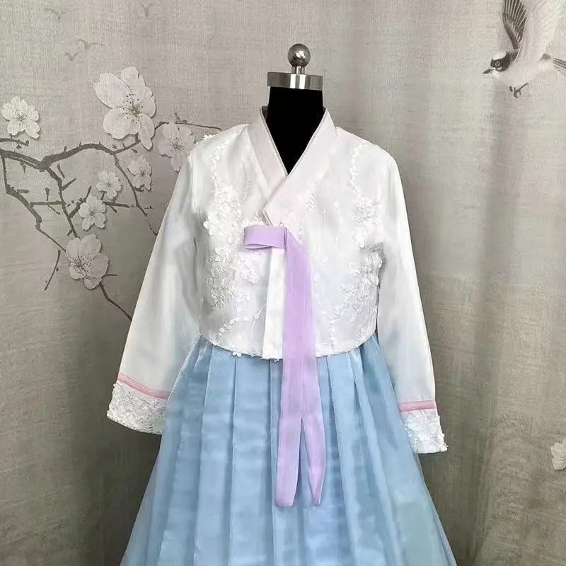 Vintage Koreaanse Hanbok dames traditionele grote rok zoom gewaad pak meisjes Halloween paleis stijl cosplay kleding bruiloft outfit
