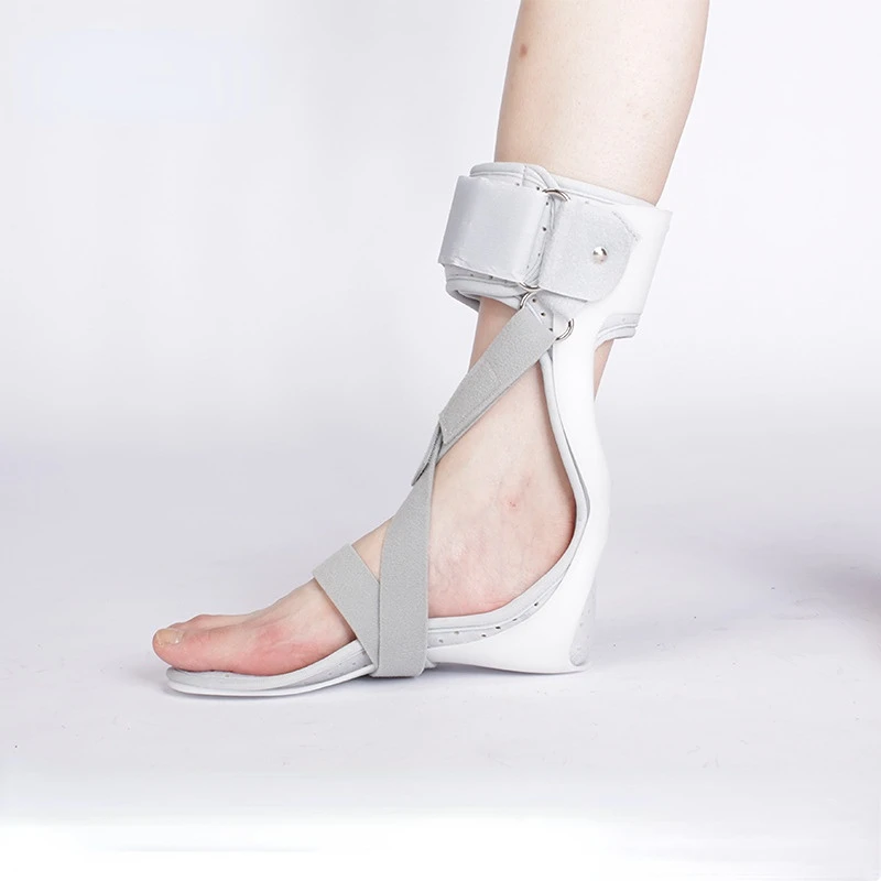 Correction of Stroke Hemiplegia and Ankle Joint Fixation with Foot Drop Orthosis Device for Inversion and Valgus Correction Shoe