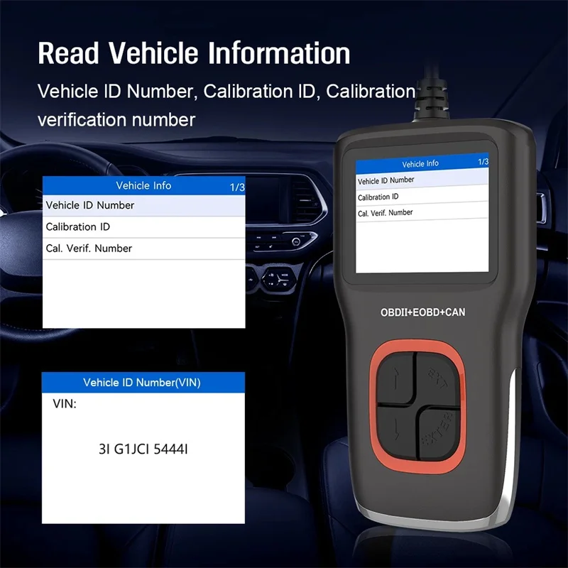 

Многофункциональный сканер OBD2 для диагностики двигателя автомобиля с функцией отображения данных в реальном времени, поддержкой IM Readiness и обнаружением утечек EVAP.