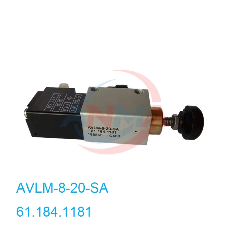 High Quality Solenoid Valve AVLM-8-20-SA 61.184.1181 Copper Head For Heidelberg SM102 CD102 Printing Machinery Cylinder Valve