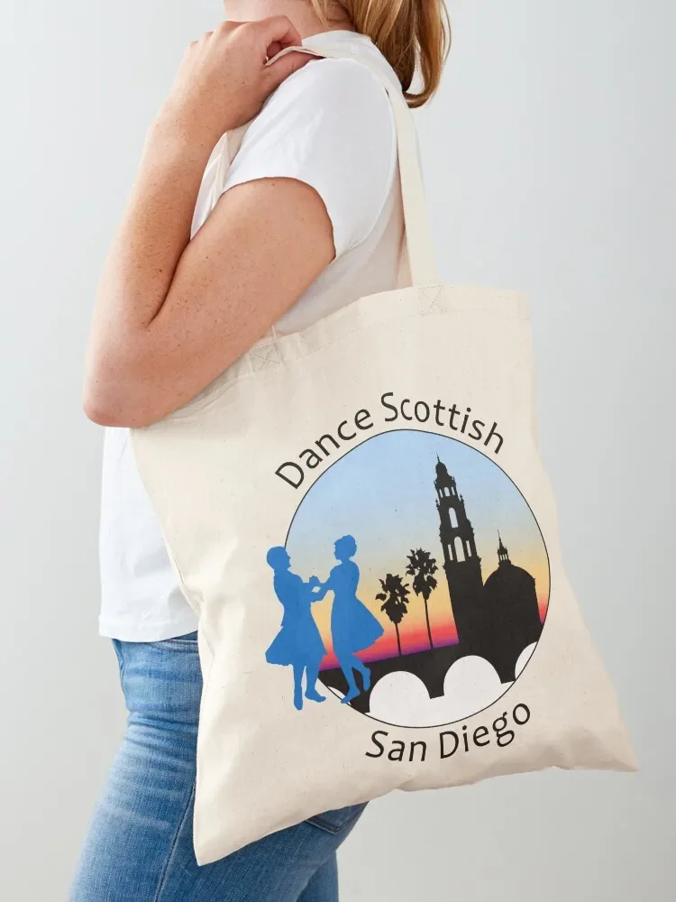 Circular RSCDS SD Logo with Transparent background Tote Bag Lady bag Shopper handbag canvas bags Canvas Tote Bag