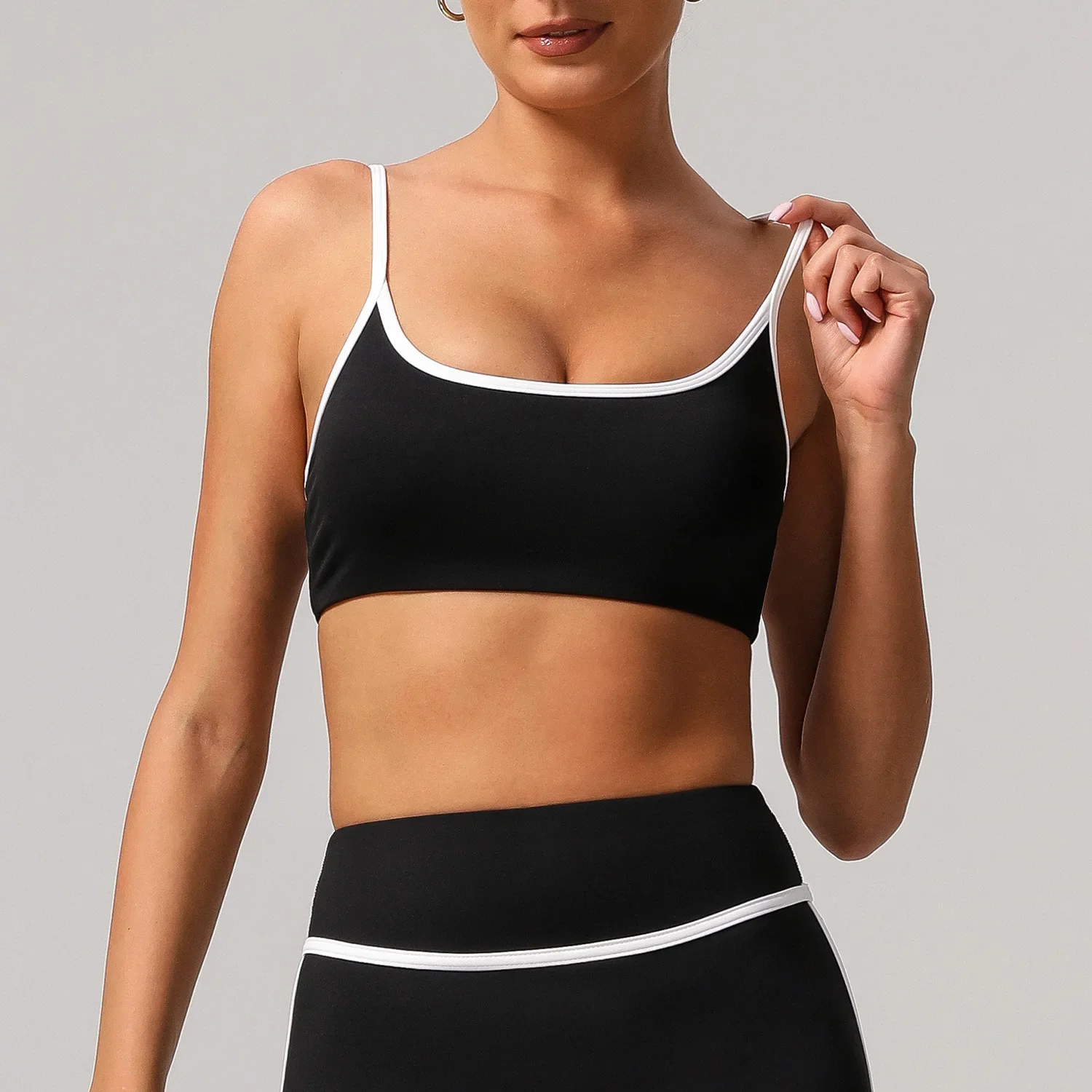 

Seamless Yoga Bra Sports Fitness Quick-drying Shock-proof Belt Pad Yoga Bra Workout Clothes Running Bra Trainning Top for Women