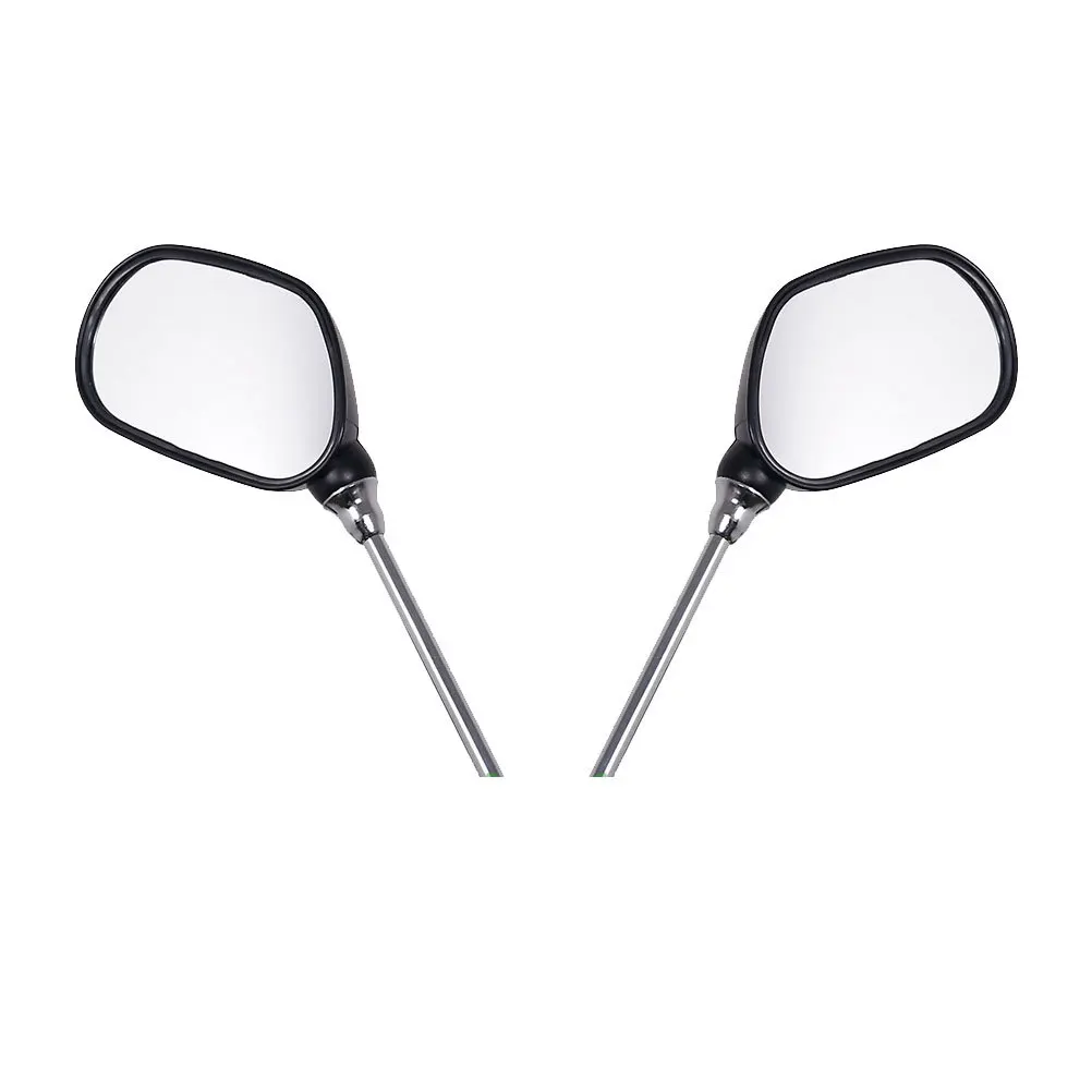 

1 Pair Universal Handlebar Rear View Mirror For Bike Cycling 360 Degree Rotation Adjustable Lens Lightweight Durable
