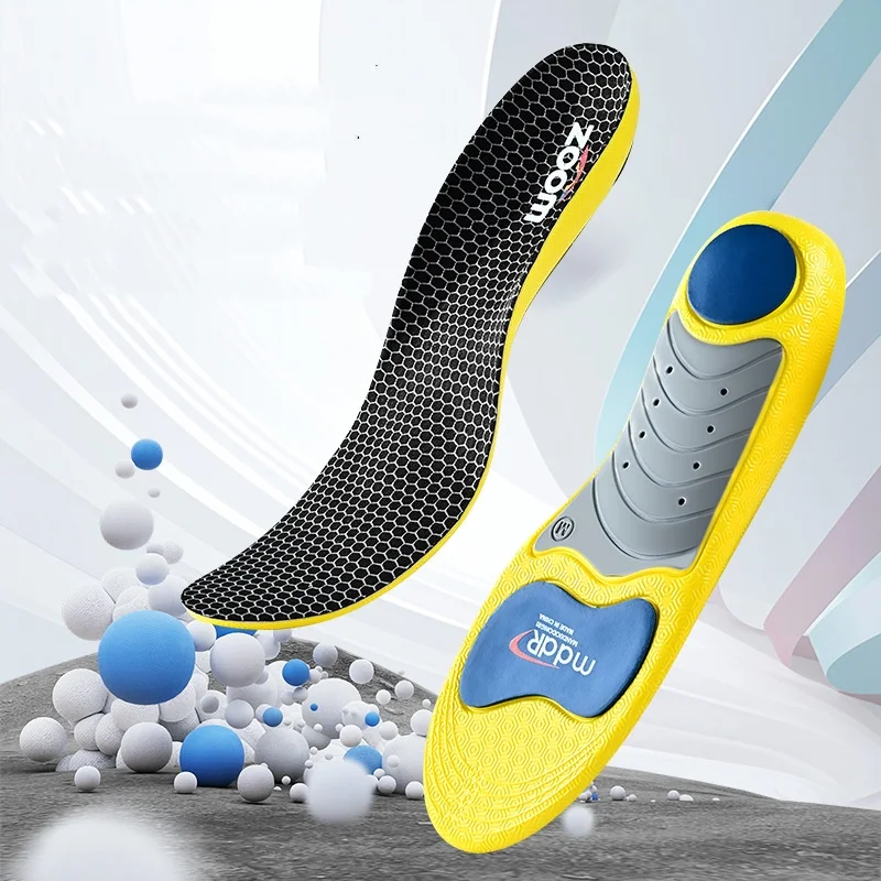 Arch Support Sports Insoles Orthopedic Pads Military Training Sweat-absorbing Breathable Antibacterial Deodorizing Insoles