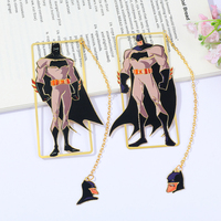 Superhero Metal Anime Bookmarks Collectible Gifts for Movie Lovers Christmas Gifts for Friends Halloween Gifts