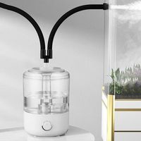 4 Liters Reptile Humidifier Double Tube Large Capacity Reptile Fogger Keep Fresh Quiet Amphibians Herps Humidifier