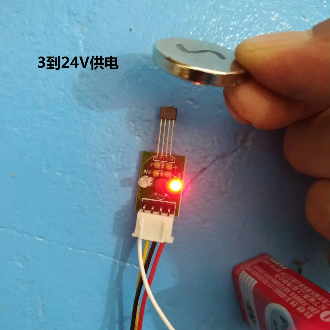 

Magnet Direction Detector, Magnetic Field NS North and South Pole Judging Circuit Core Board, Customizable Magnetic Pole Judging