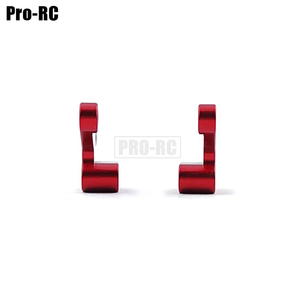 Amortiguador delantero y trasero, asiento de montaje inferior mejorado para Traxxas 1/10 MAXX V2 WideMaxx Rc, piezas de aleación, 4 Uds.