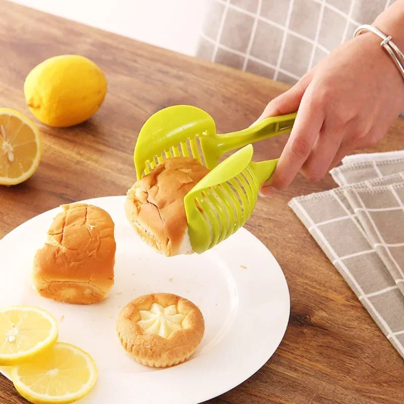 Bread Clip Fruits and Vegetables Cut Potatoes Apple Creative Gadgets Kitchen Accessories Handheld Kitchenware Tomato Slicer