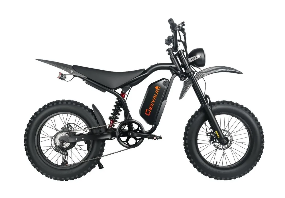 Electric Bike for Adult Peak 6000W 37MPH Fat Tire E-Mountain Ebike,Free Shipping