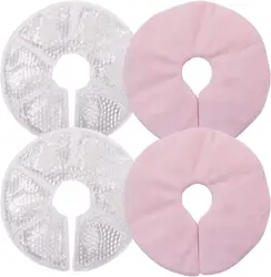 Breast Therapy Pads, Hot Cold Breastfeeding Gel Pads, Breastfeeding Essentials and Postpartum Recovery, Nursing Pain Relief