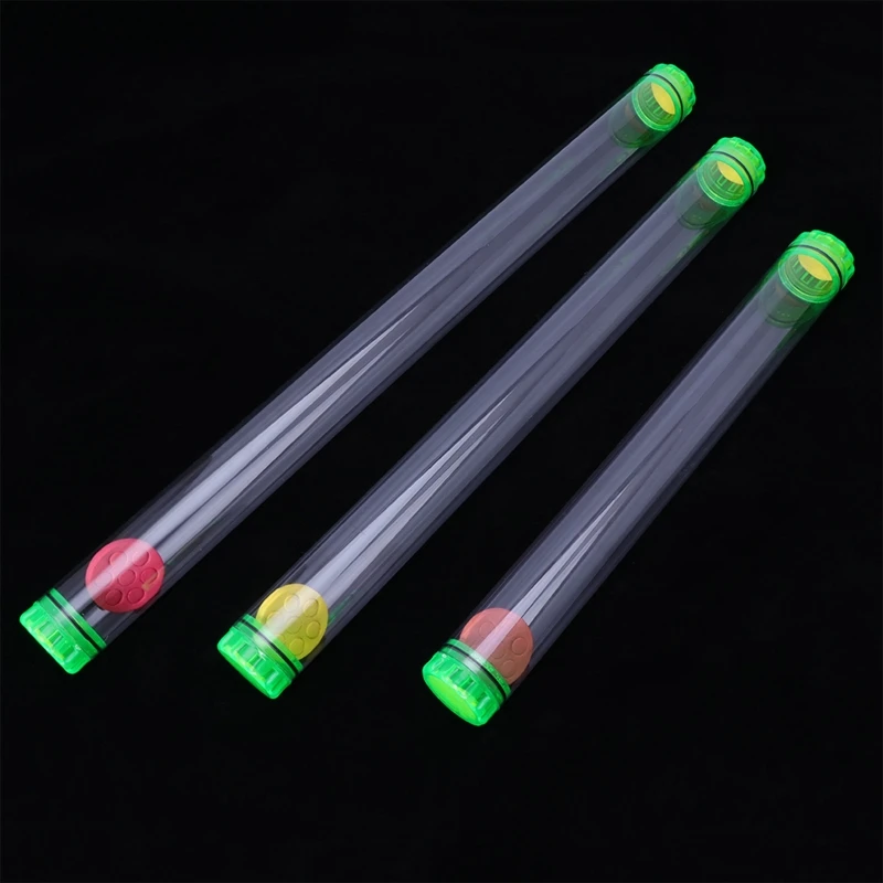 Plastic Fishing Float Tube, Thick Protective Storage End Caps, Length 40 cm, 50 cm, 60cm