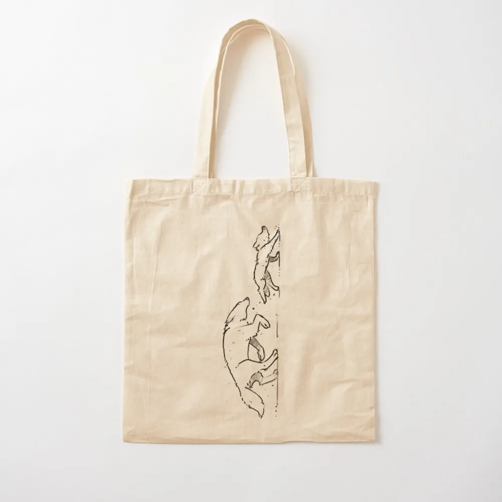 

Life is Strange Wolves Choice Logo (Black) Tote Bag shoping bag supermarket folding bag Canvas Tote