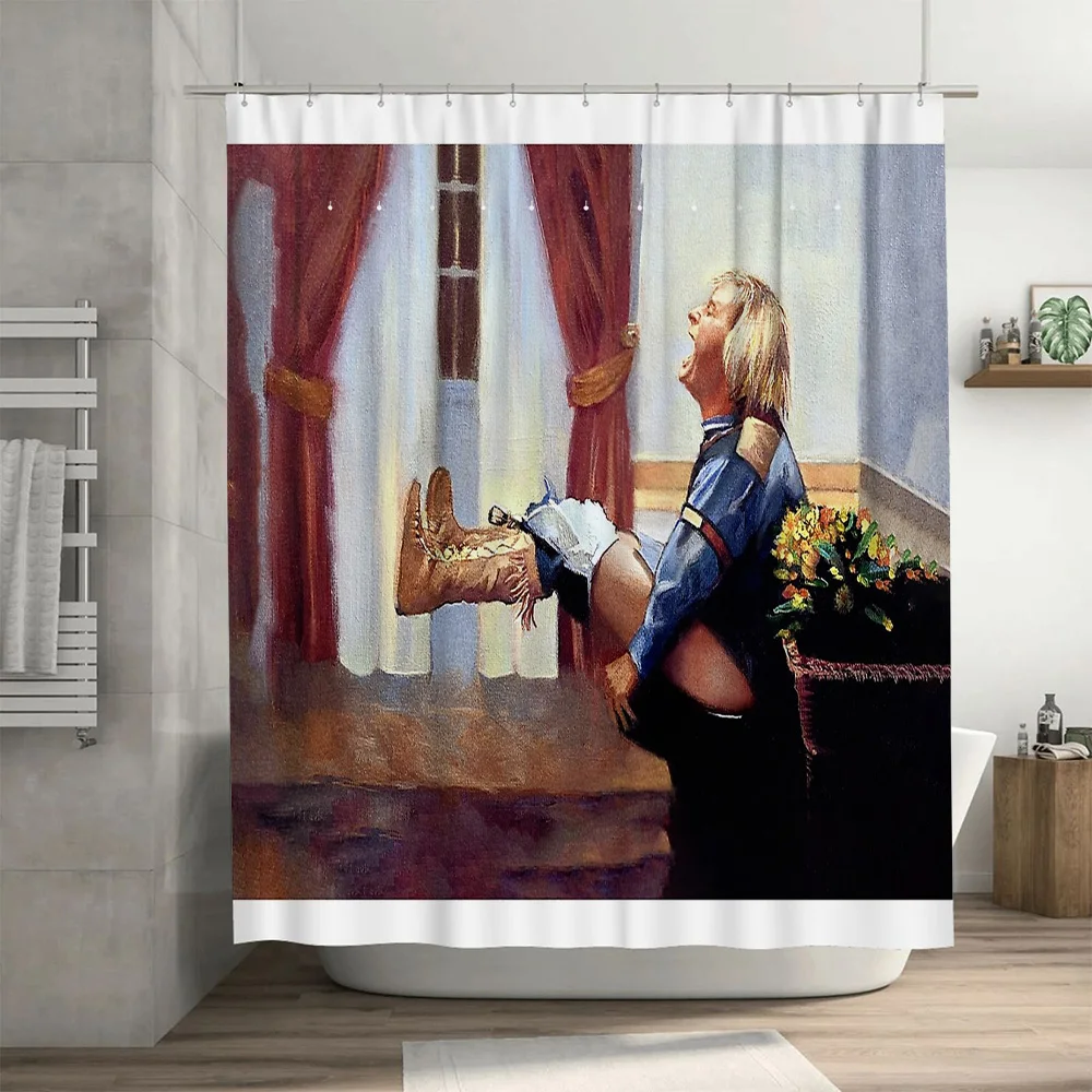 خمر مزرعة دش الستار ريفي حظيرة الدجاج الدجاجة مزرعة الحيوان نمط الحمام ديكور مزرعة نمط دش الستار مجموعة #3