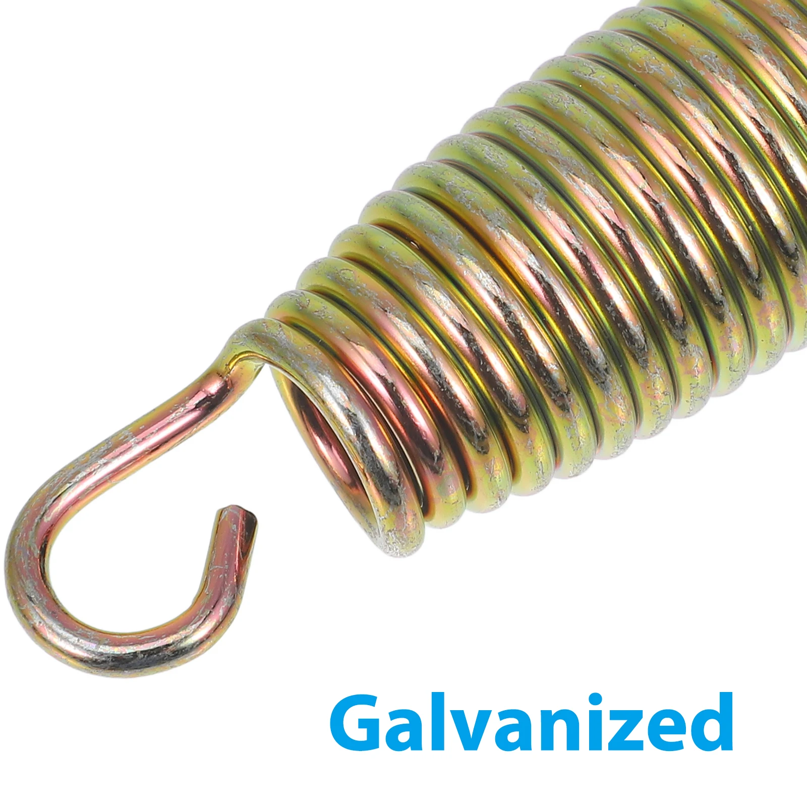 

1 Set Galvanized Tension Springs Universal Trampoline Replacement Sturdy Multi-Use Metal Spring Supplies Accessories Extension