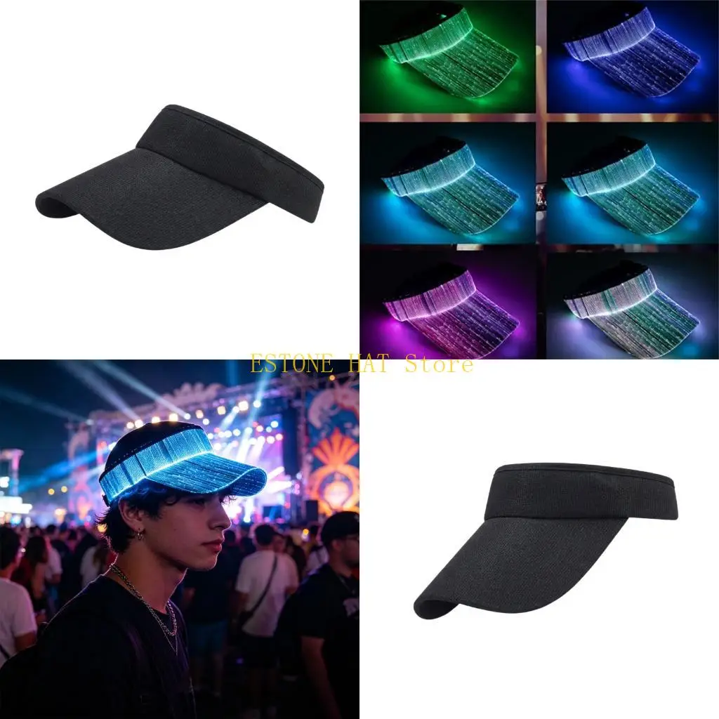 49MF Creative Shining Sun Hat Soft Light Features For Gifts And Special periods