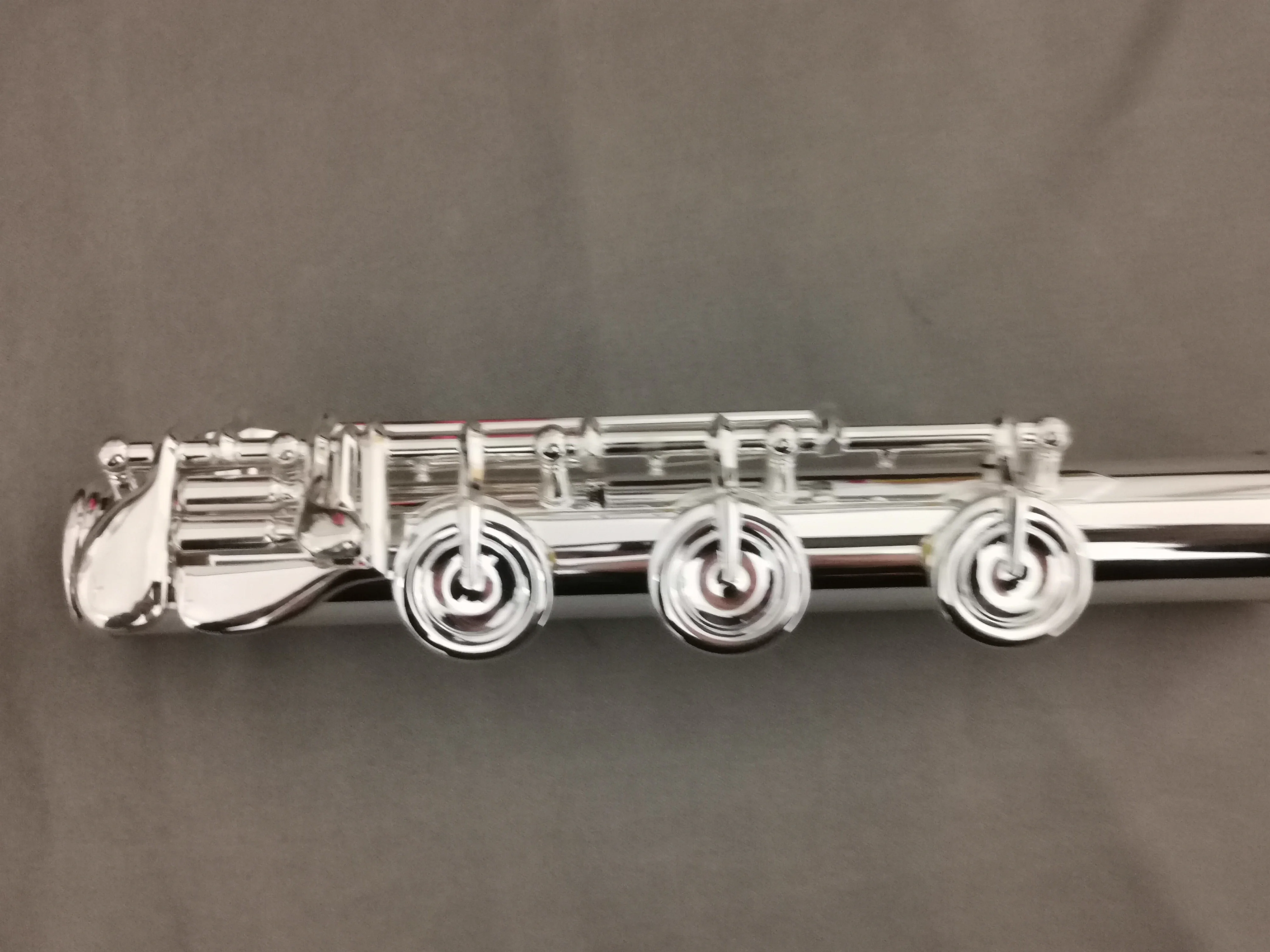 Flute accessories 17 holes 16 holes French flute tail section all copper silver plated C tail B tail lower section
