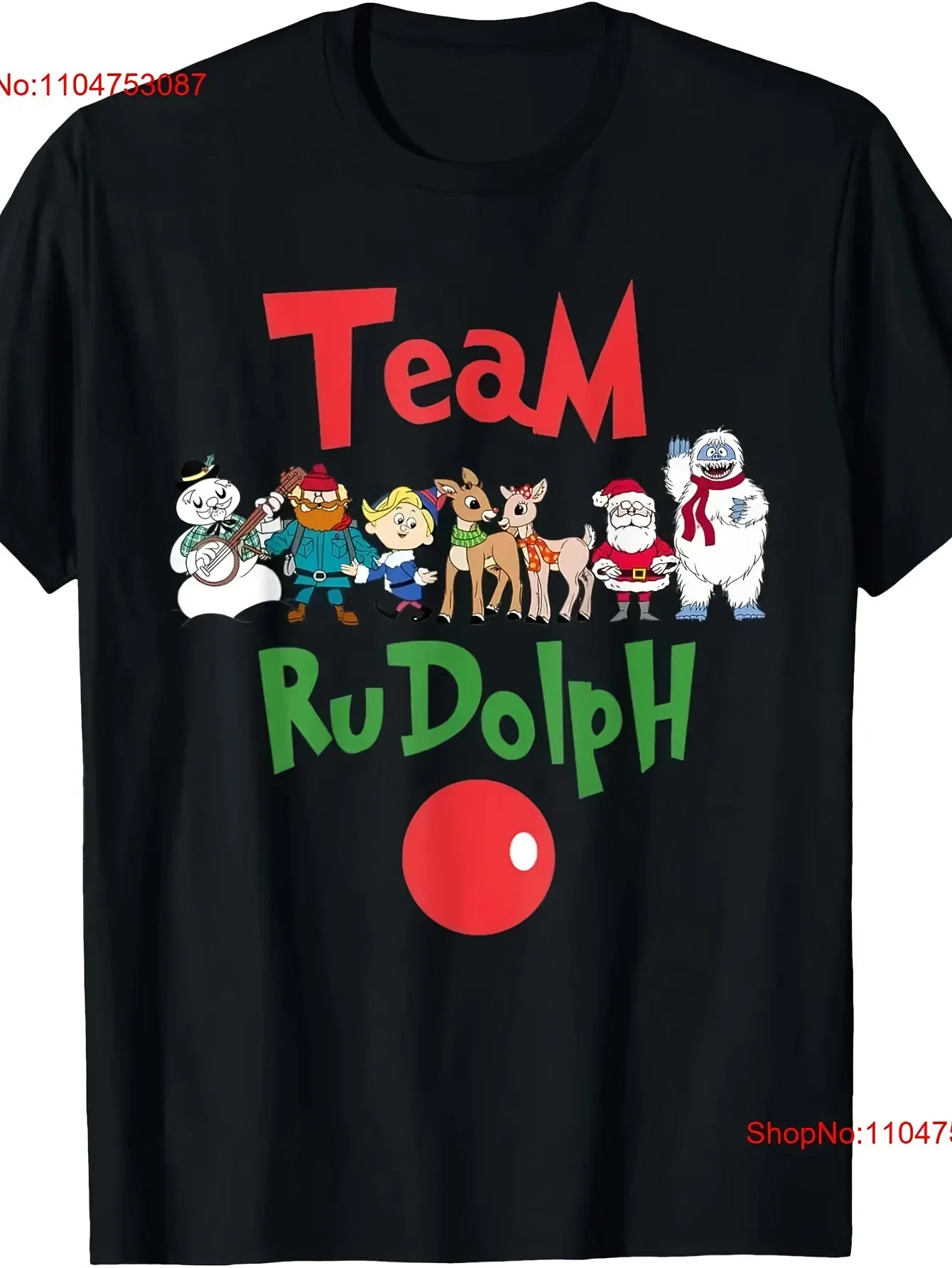 

Friends Graphic T-Shirt Men's Vintage Christmas Holiday Cotton Tee