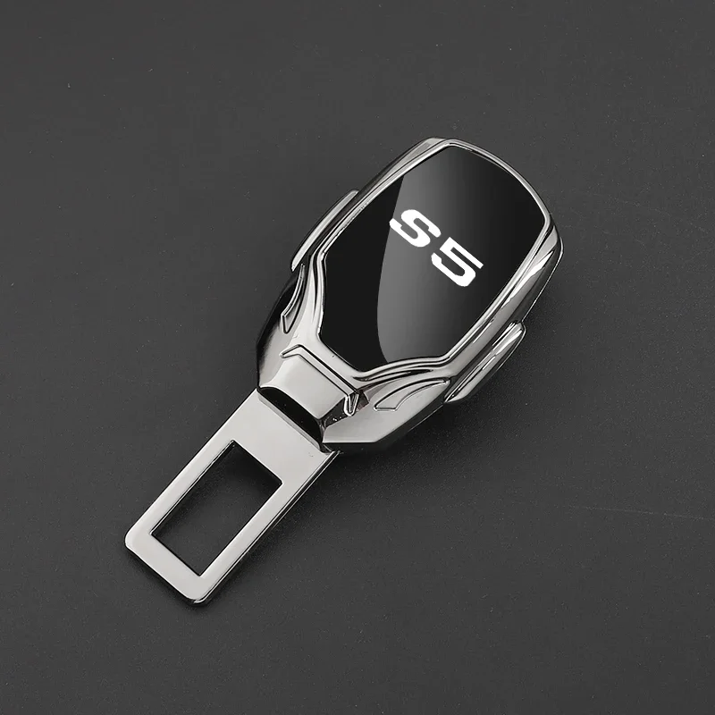 1pc Car Seat Belt Metal Jewelry Seat Belt Accessory Extender For AUDI S5