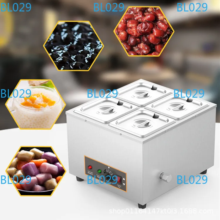 4L 8L Hotel commercial brown sugar pearl insulation pot water heating insulation soup pond jam machine