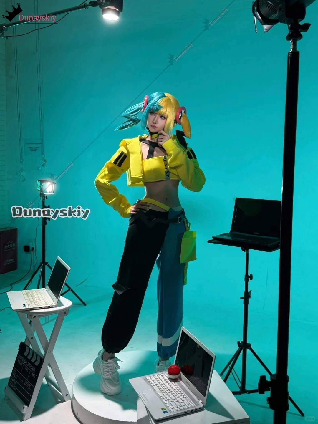 

YiNuo @ APokeLegends Canari Косплей Костюм на заказ Аниме Персонаж Ролевая игра Экипировка Современная танцевальная одежда Хэллоуин