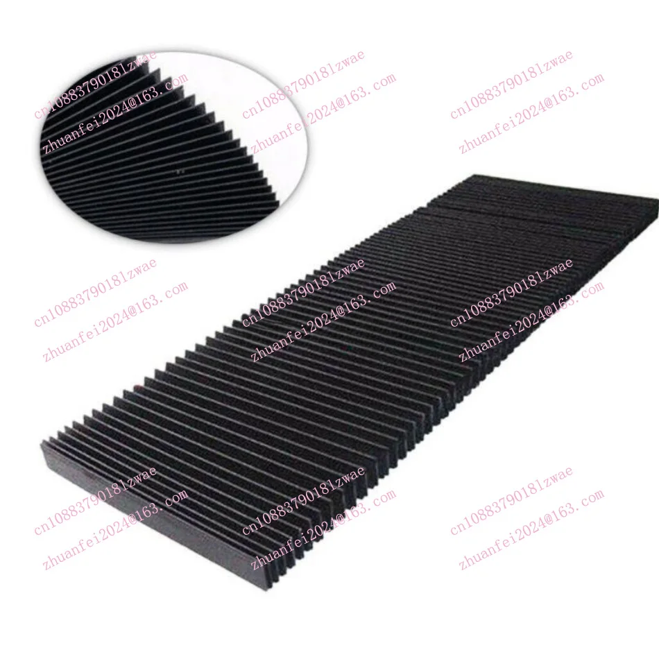 1pc CNC Engraver Machine Protector Flat Accordion Bellow Way Cover High Flexible