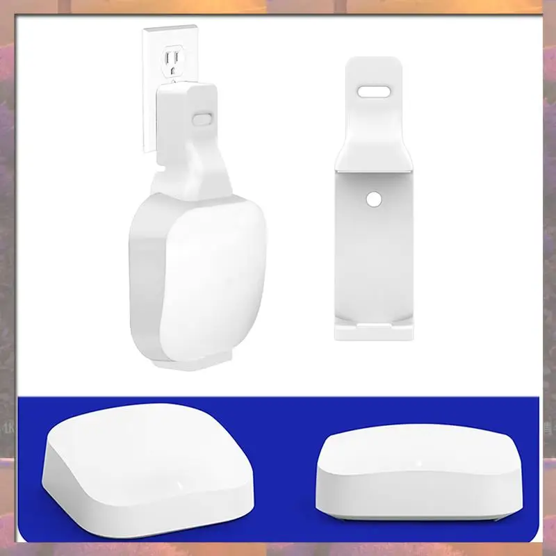 

Top Sale Wi-Fi Router Wall Mount Bracket Stable Space-Saving For Eero Pro 6E & Pro 6 Mesh Wi-Fi 6 Router Wall Bracket