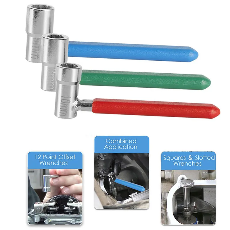 2218 Small Engine Valve Tappet Adjusting Tool Valve Clearance Adjustable Wrenches Tappet Adjuster for Motorcycles ATV’S & ATC'S