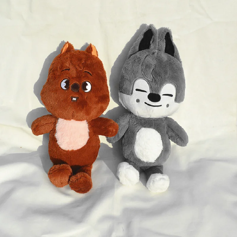 스즈 키체인 플러시 SKZ 카르마 팬 동물 인형 귀여운 아이돌 같은 스타일 어린이 동반자 성인 팬 선물 펜던트 액세서리