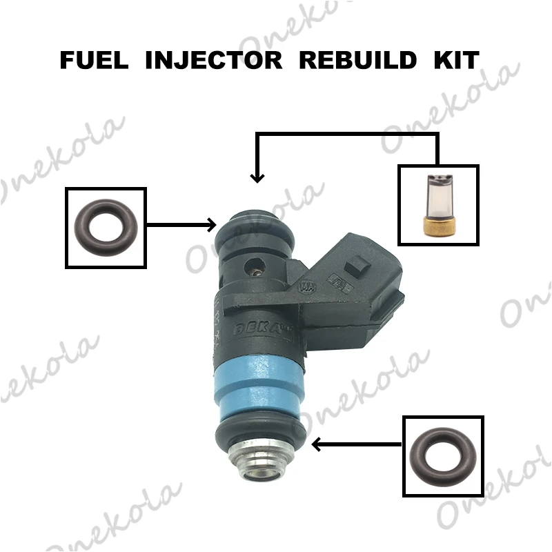 

Fuel Injector repair kit Orings Filters for H132254 For Renault Clio Megane Scenic Modus