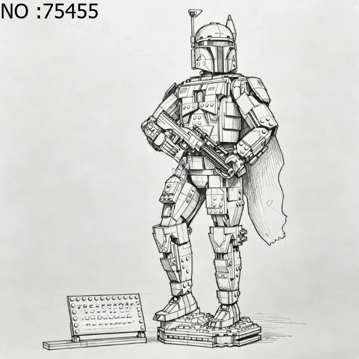 2026 Hot Selling Black Series Movable Mecha Character Toy Model, Suitable for Home Decoration, Collection and Gift Giving