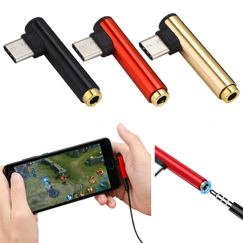 Cable de Audio USB tipo C a AUX de 3,5mm, adaptador de auriculares tipo C a Jack 3,5, Cable de auriculares para Huawei Mate 10, P20, Xiaomi Mi 6 Mini