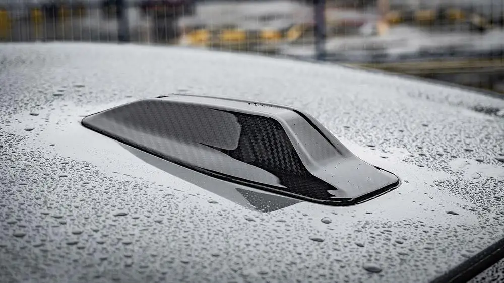 

JCYECF Сухая накладка на антенну в виде акулы из углеродного волокна для BMW 2, 4 серии Gran Coupe G26 i4 Active Tourer U06 X1 U11 2021+