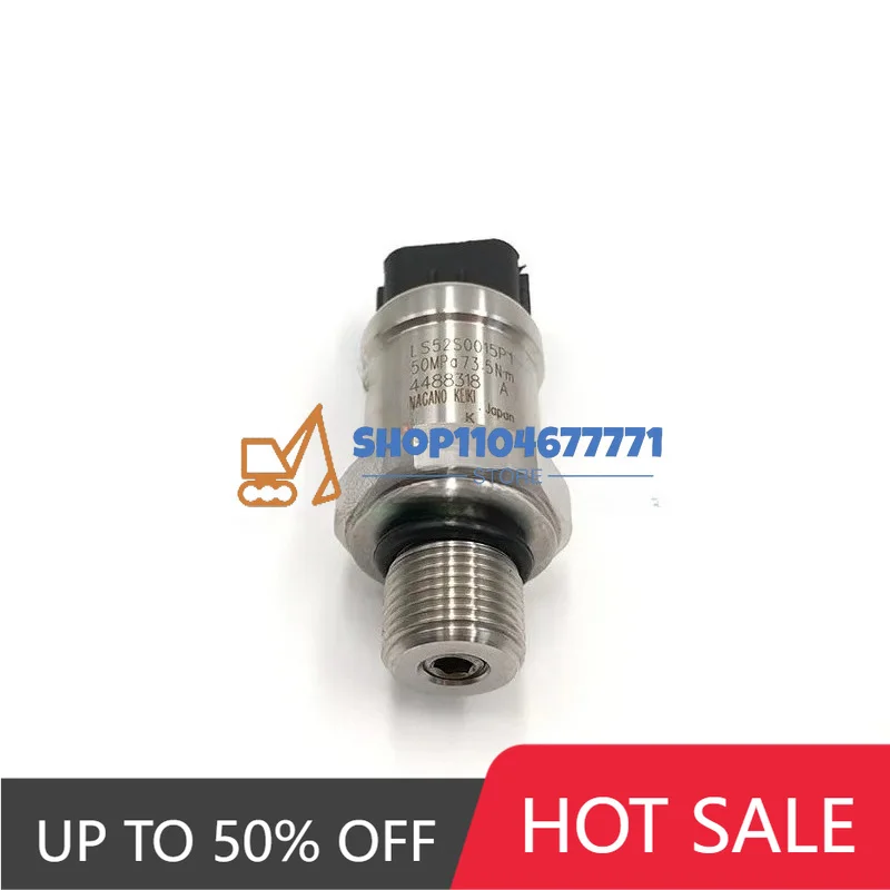 SK200 210 230 260 350 460-8 Super 8 Hydraulic Pump High Pressure Low Pressure Sensor Excavator Parts