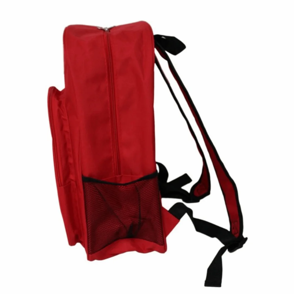 Empty Emergency Medicine Backpack Large Capacity Red Outdoor Rescue Bags Durable Waterproof First Responder Trauma Bags