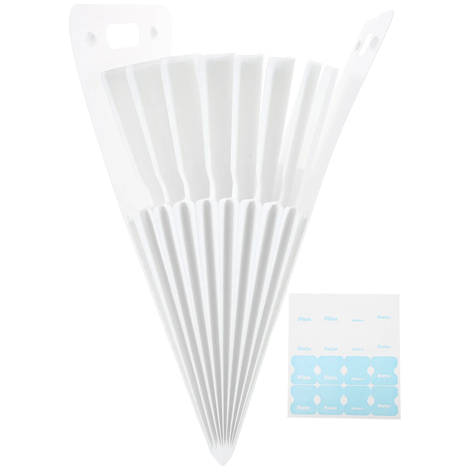 Expanding File Folder A4 Plastic Document Organizer Portable Accordion File Storage Bag For Bills Checks Receipts Folders For