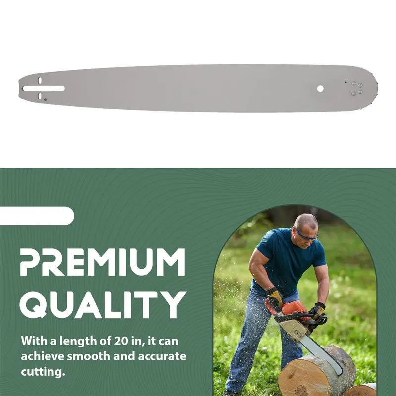 AB33-Chainsaw Guide Bar 20 Inch For MS290-291-310-340-360-380-391-440 Saw Bracket Mount