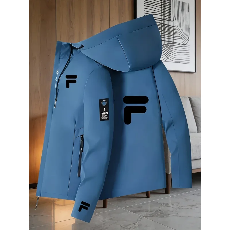 Spring and Autumn Outdoor Men's Jacket Slim Fit The Fabric Is Windproof and Breathable Mountaineering Travel Jacket for Couples