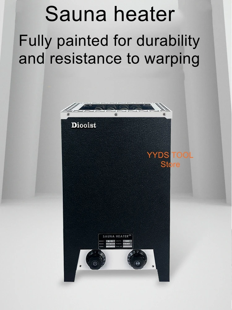 Stainless steel small sauna stove, sauna room home sweat steaming equipment, internal control furnace, far-infrared