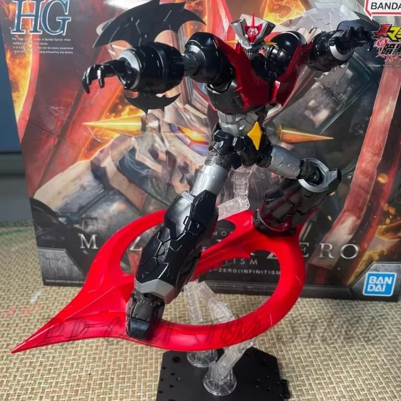 Bandai hg 1/144 figuras de anime grande mazinger infinito mazinger z granizer mazinkaiser infinito modelo de montagem brinquedo presentes