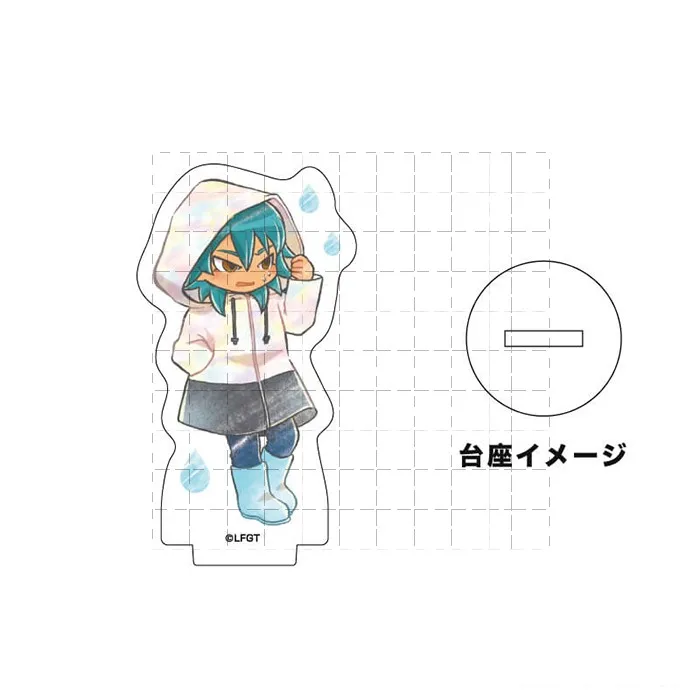 Game INAZUMA ELEVEN 11 Acrylic Stand Doll Anime Asuto Inamori Hiroto Kira Ryohei Haizaki Mini Figure Model Cosplay Toy Gift