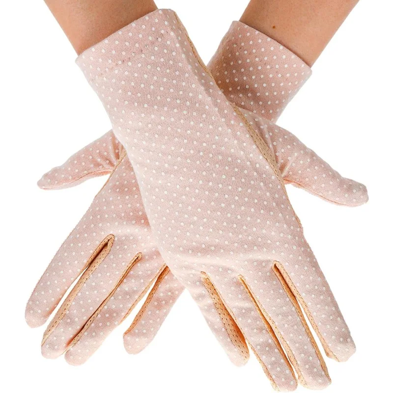 UV Sun Protection Gloves Breathable Full Finger Touchscreen Non Slip Driving Glove for Outdoor Activities Riding Fishing Golfing