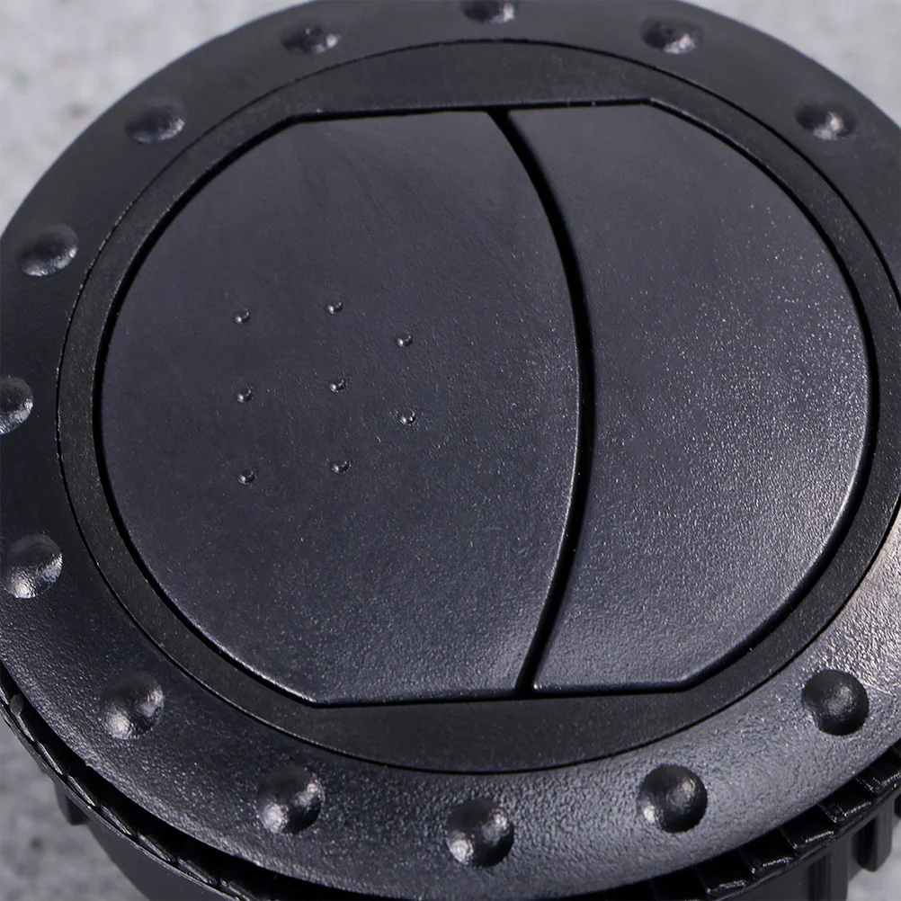 

2Pcs 60mm Universal Air Conditioning Outlet Rotating Round Ceiling for Car Rv Durable Easy Install A1176 Black